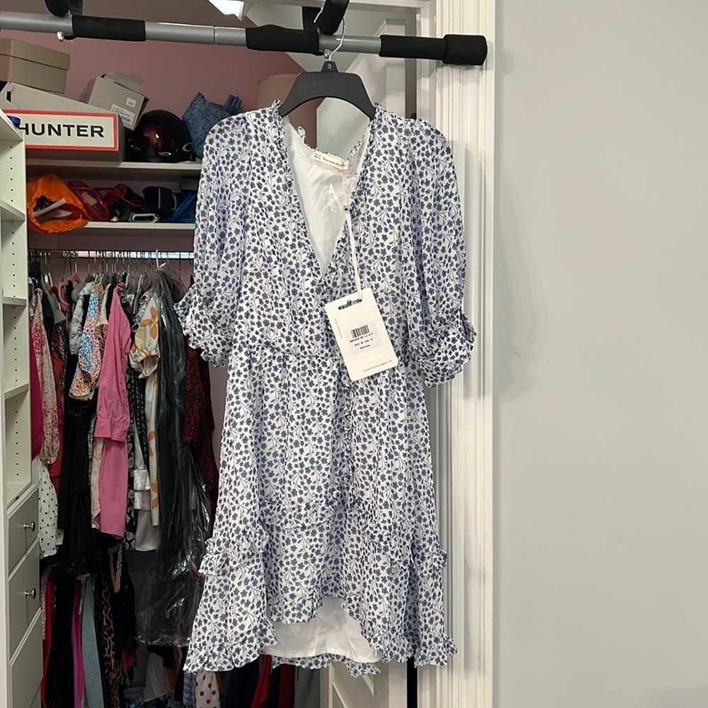 brand new floral dress with tag